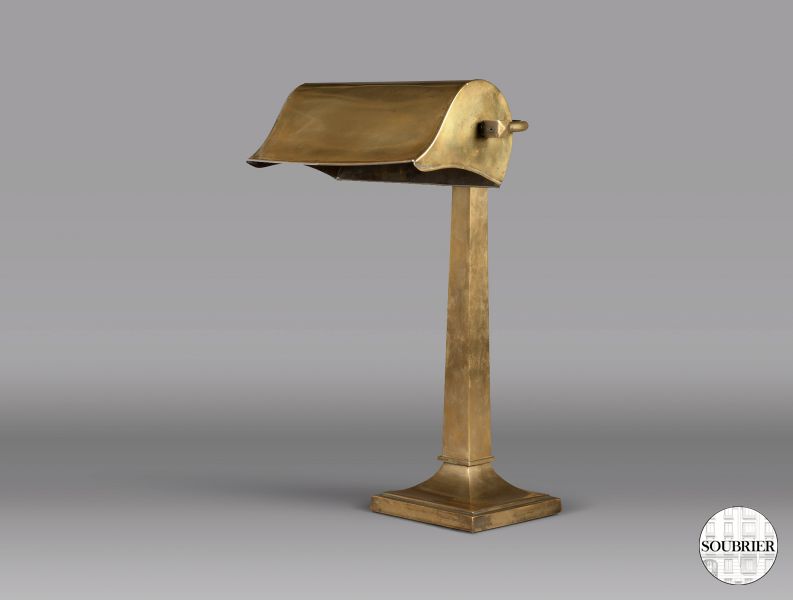 Brass lamp reflector