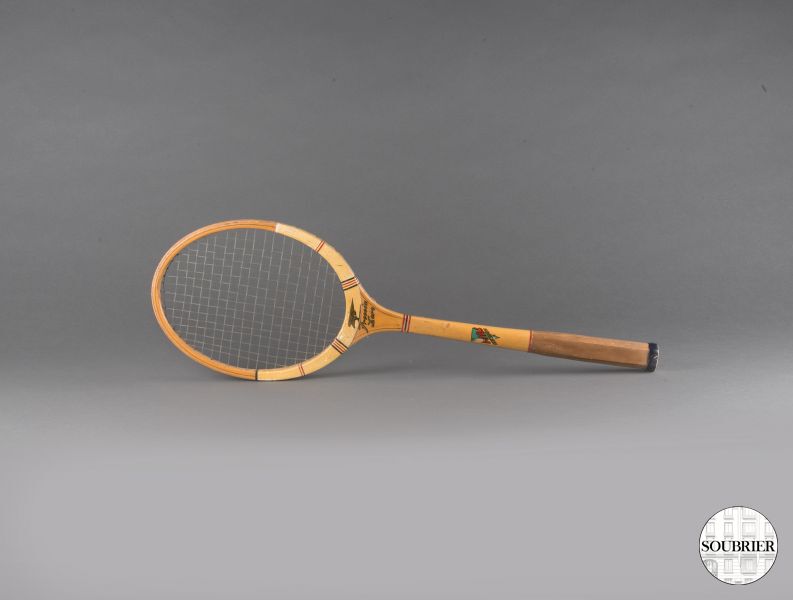 Old tennis racket