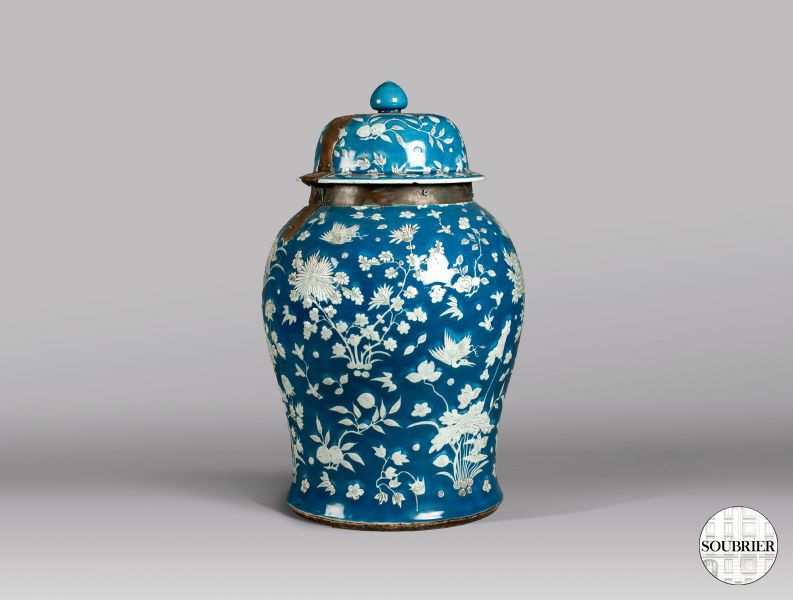 Vase bleu de Chine