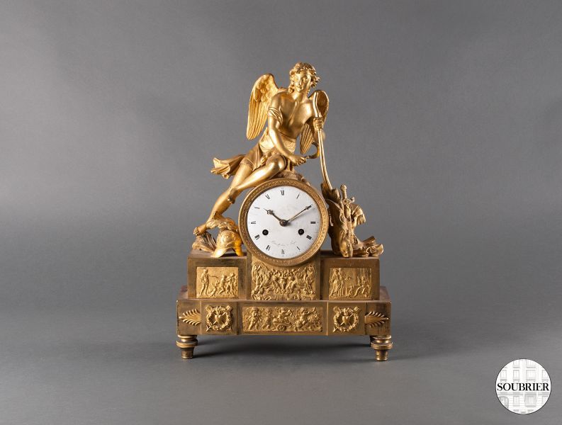Empire ormolu clock