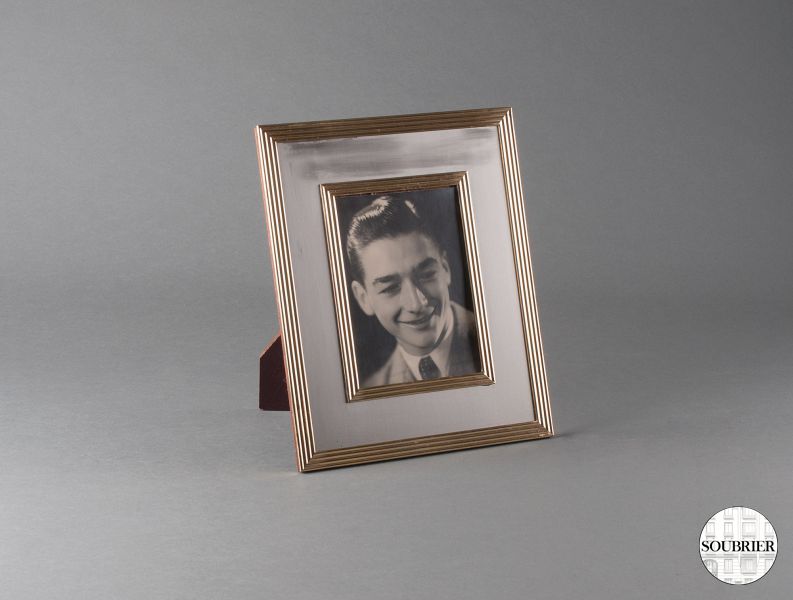 Brass picture frame