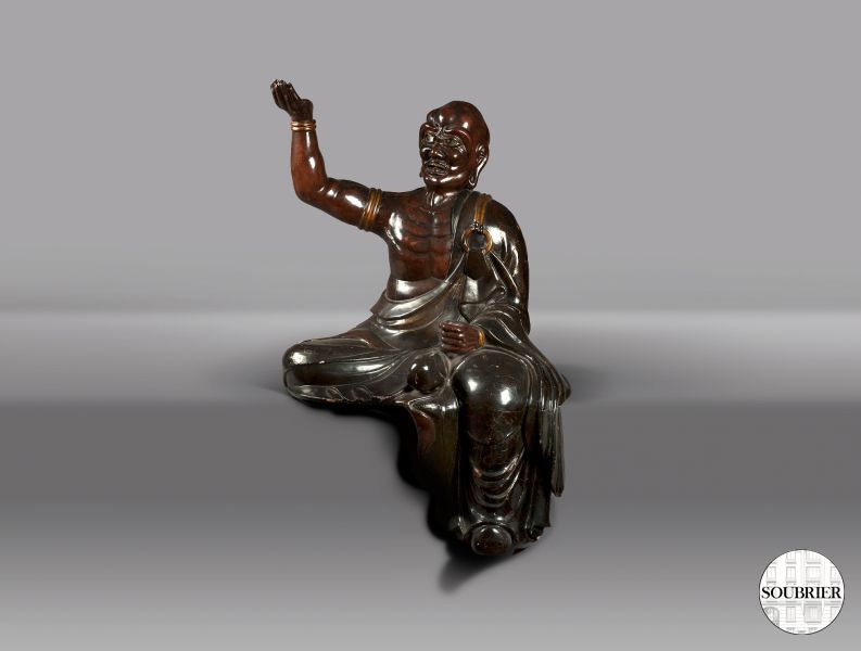 Chinese monk lacquer