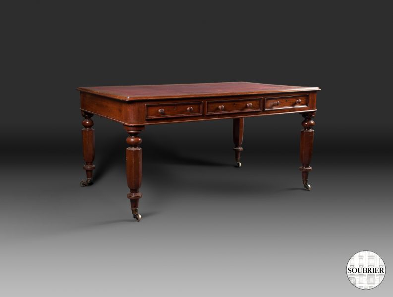 mahogany table desk