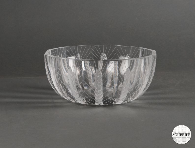 Lalique crystal Ceres bowl