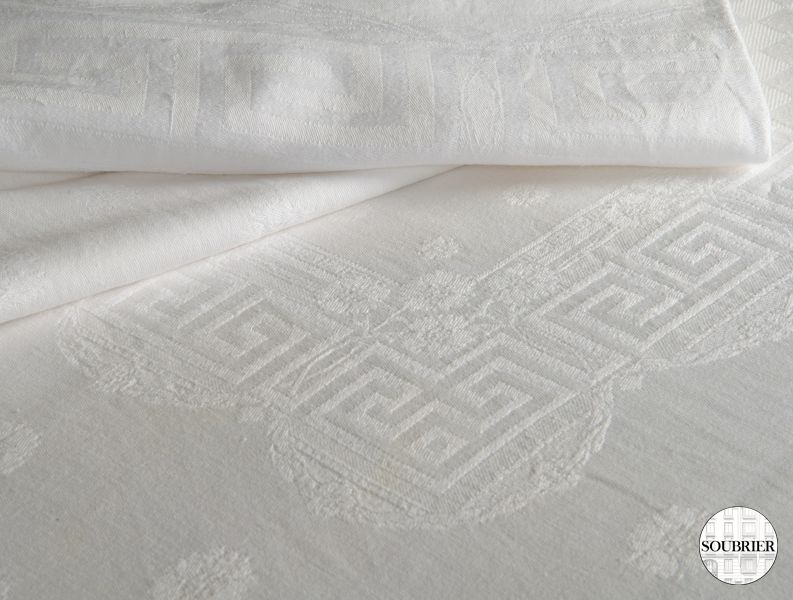 Greek patterns damask tablecloth