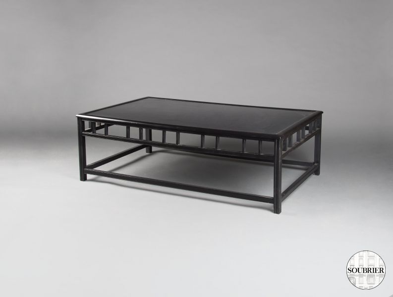 Black lacquered Coffee table