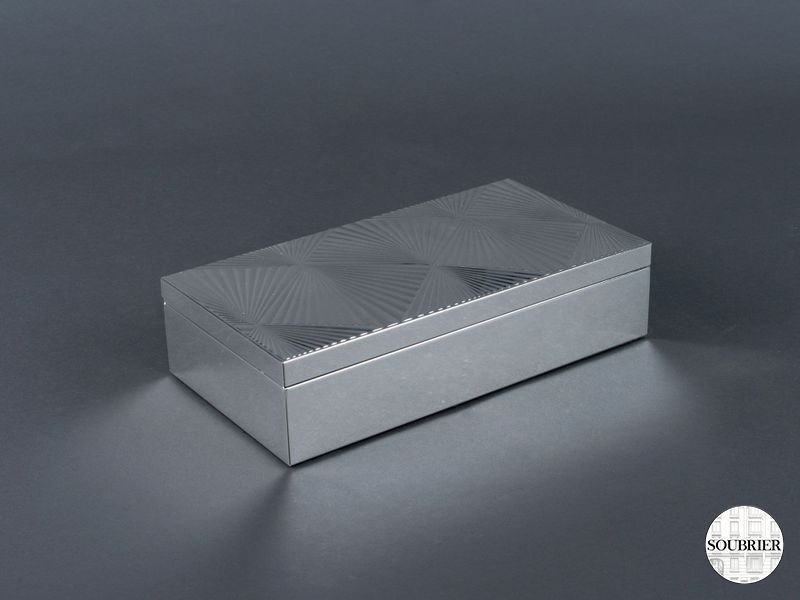 Silver metal box