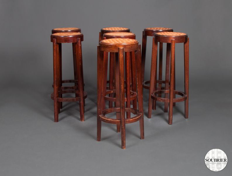 13 bar stools 1930