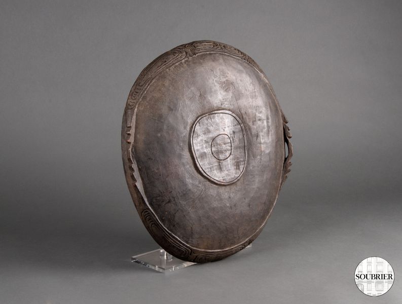 Wooden African shield