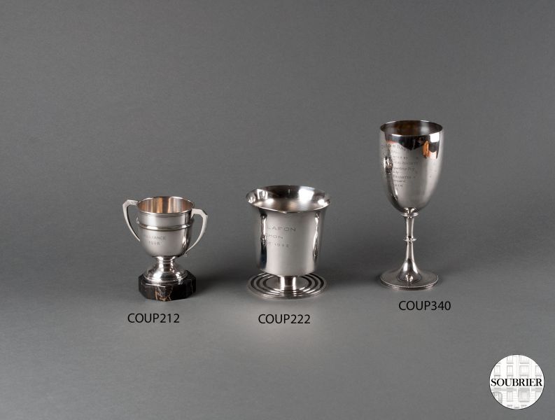 Three sport cups