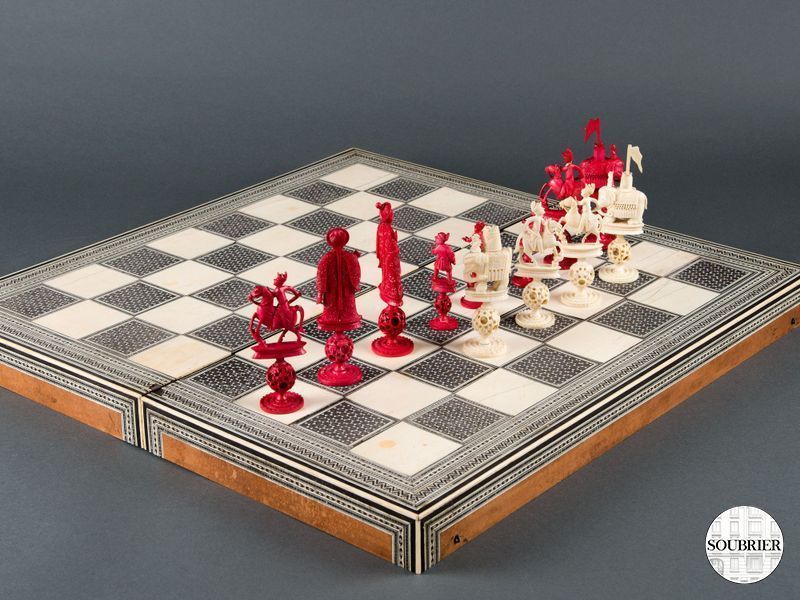 Incomplete Syrian chess game
