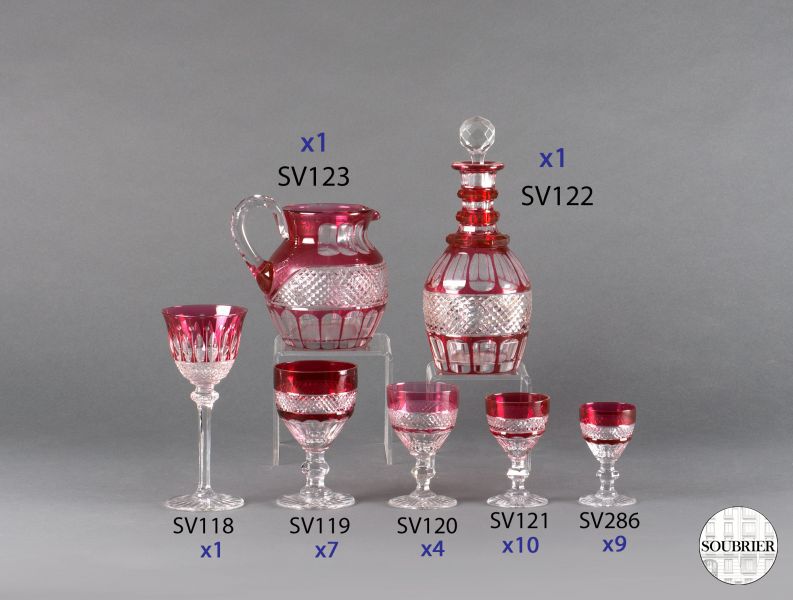 Trianon glassware
