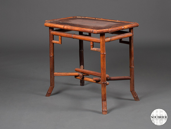 Table en bambou 1900