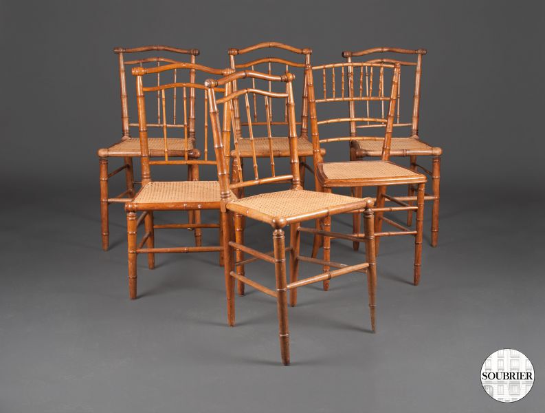 6 chaises 1900