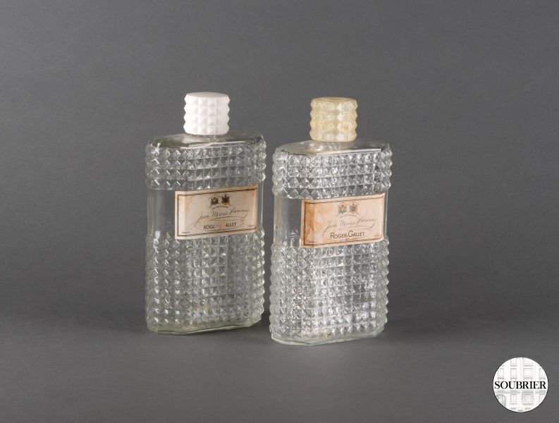 Flacons de parfums Roger & Gallet