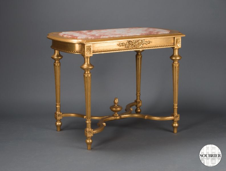 Louis XVI style oval console