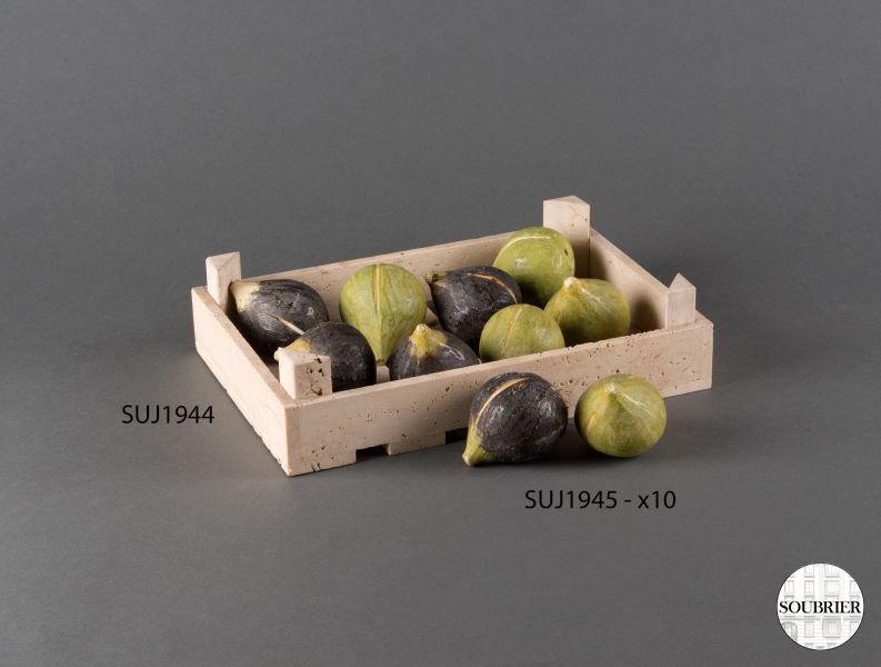 travertine figs crate