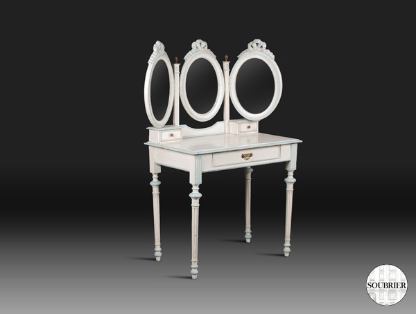 Louis XVI mirror dressing table