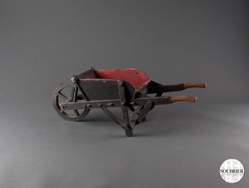 miniature wheelbarrow