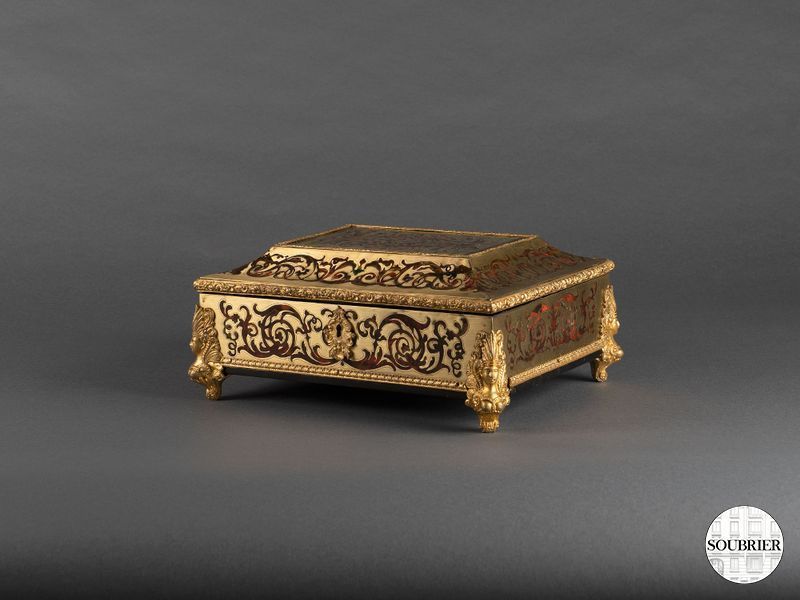 Boulle marquetry box