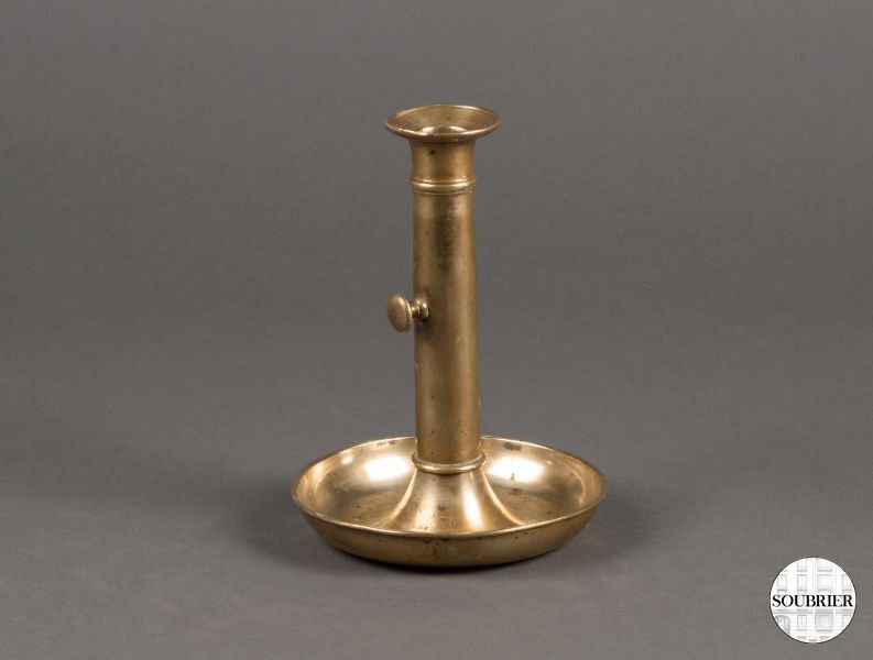 French Directory copper candlestick