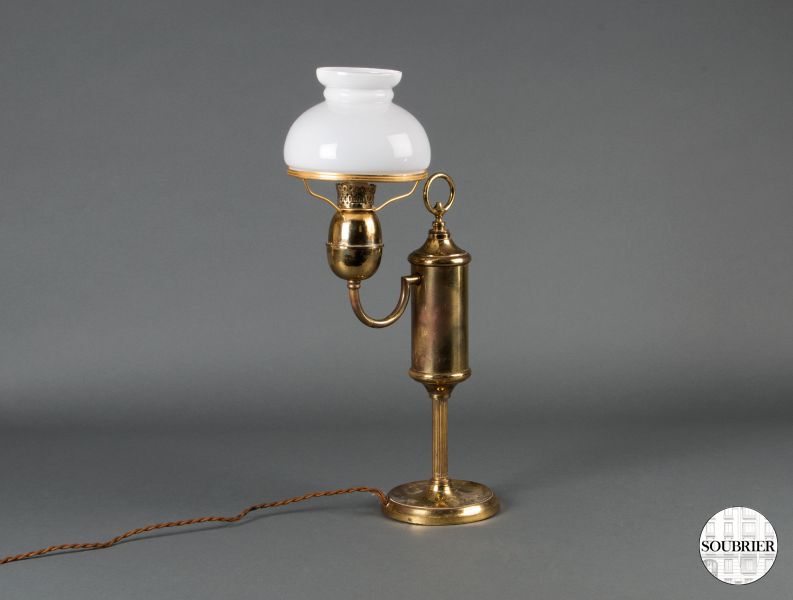 lamp in brass