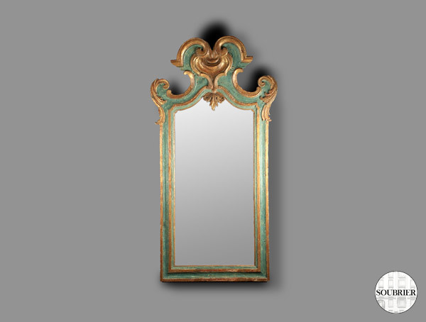 Portuguese painted mirror