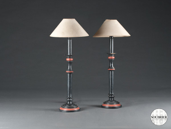 Pair of lamps twentieth century