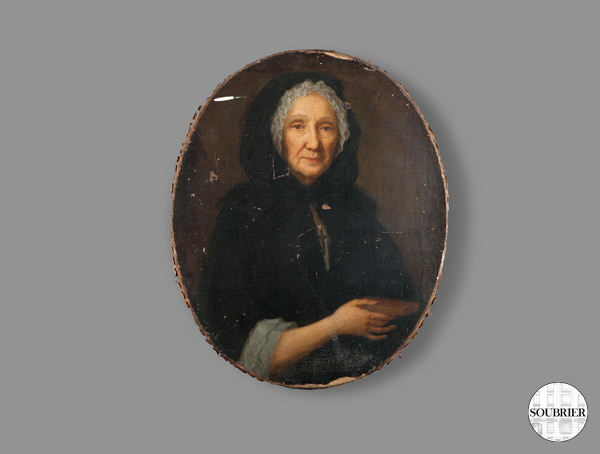 Portrait d'une femme âgée