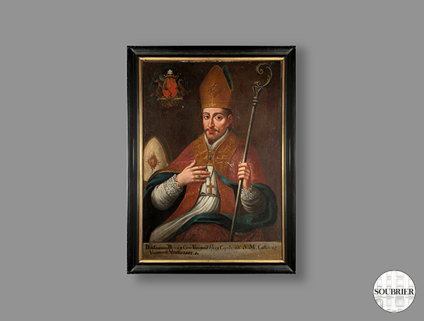 Portrait d'évêque XVIIe