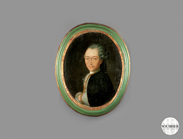Portrait d'un homme XVIIIe