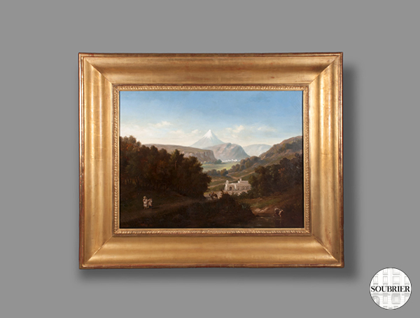 Italian landscape nineteenth