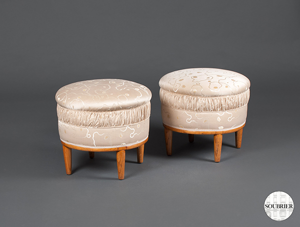 Art Deco End tables by Jallot