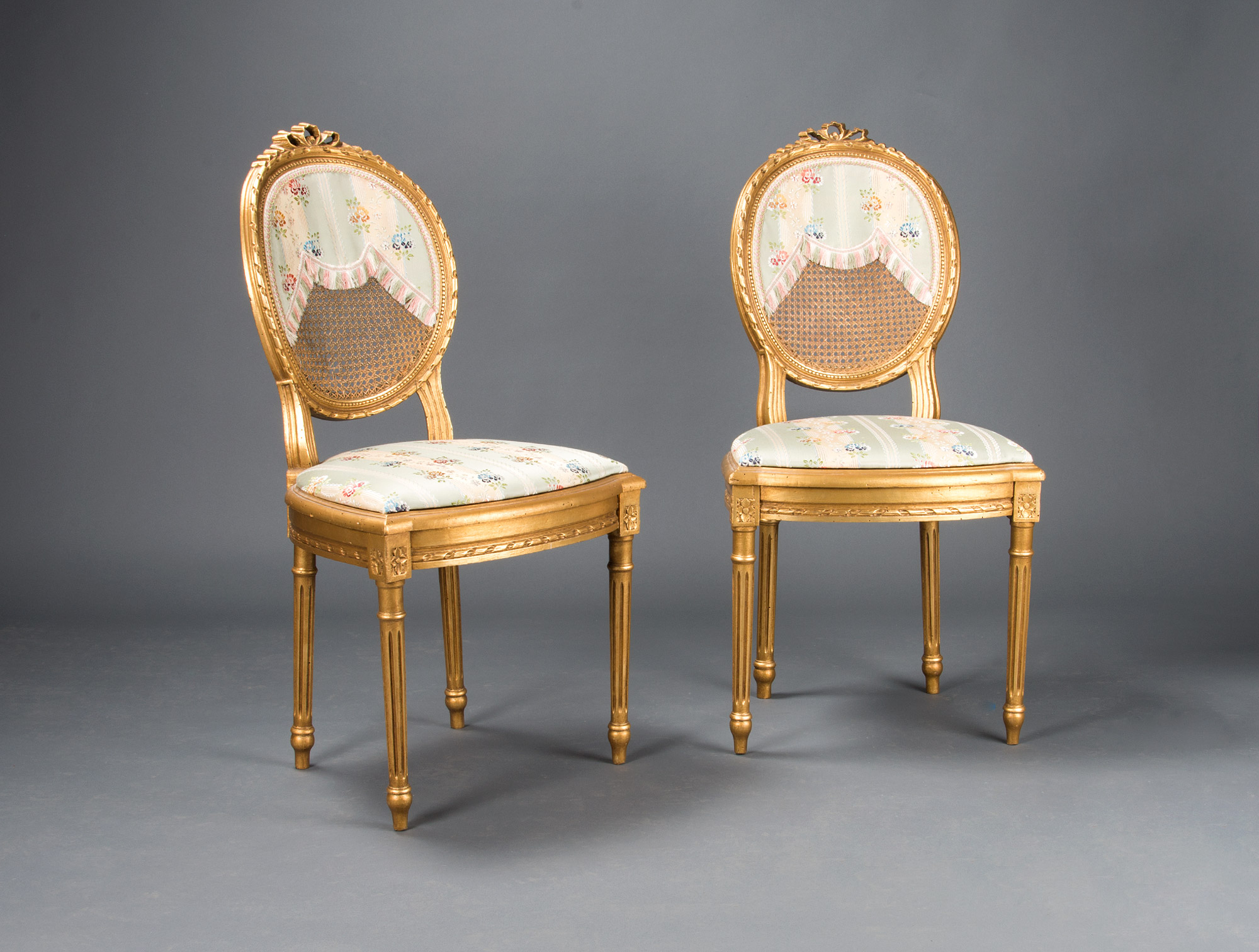 Louis XVI Style His and Hers Lounge Chairs, Pair – FORSYTH