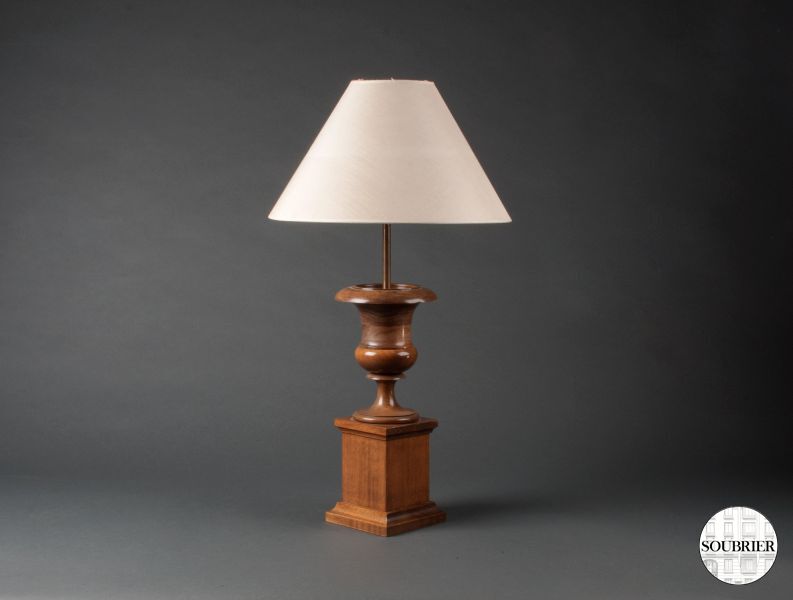 wooden lamp