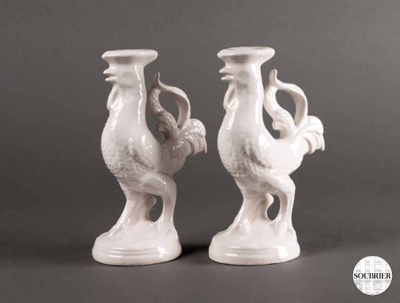 China hen candlesticks