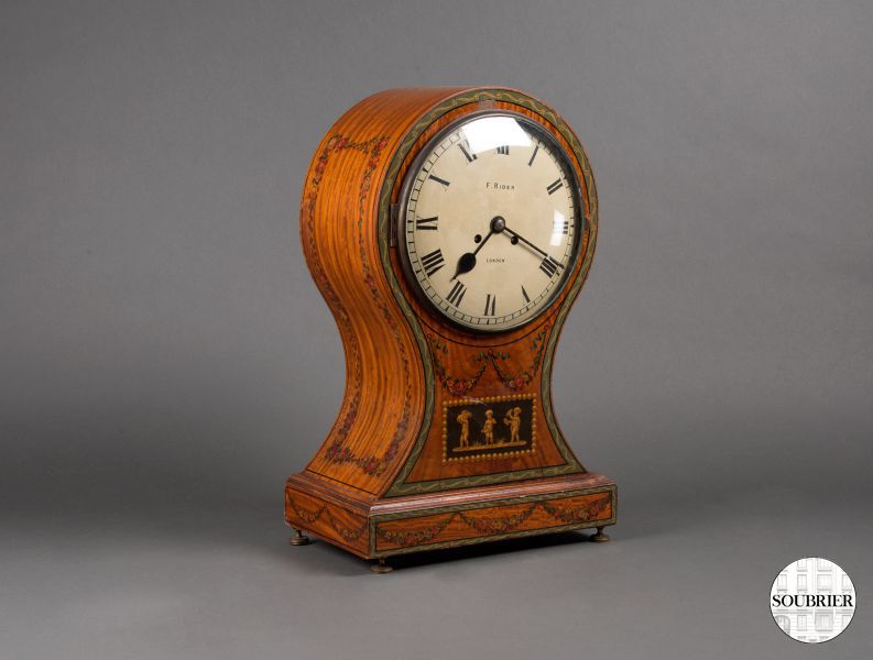 Mahogany chiming clock