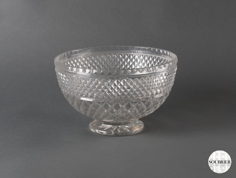 Coupe en cristal de Bohême