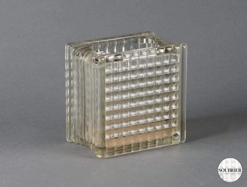 Rectangular mold glass vase