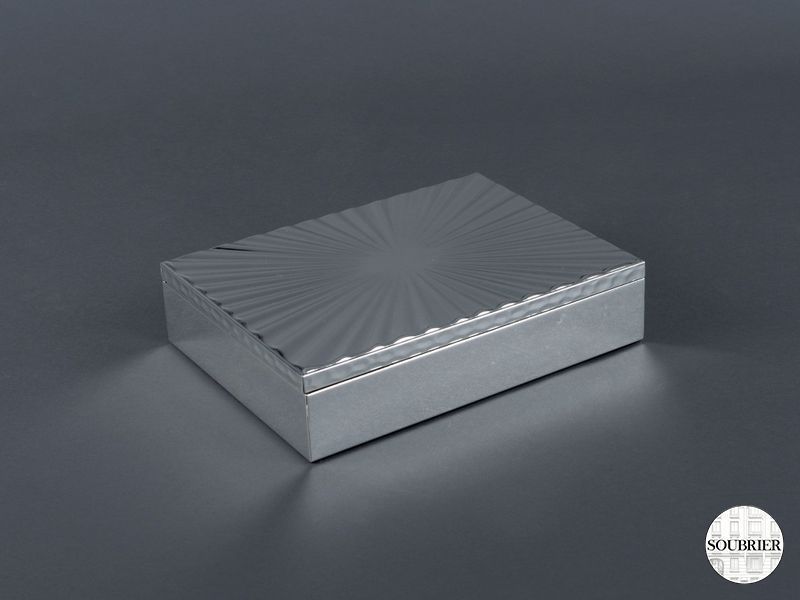 Silver metal box