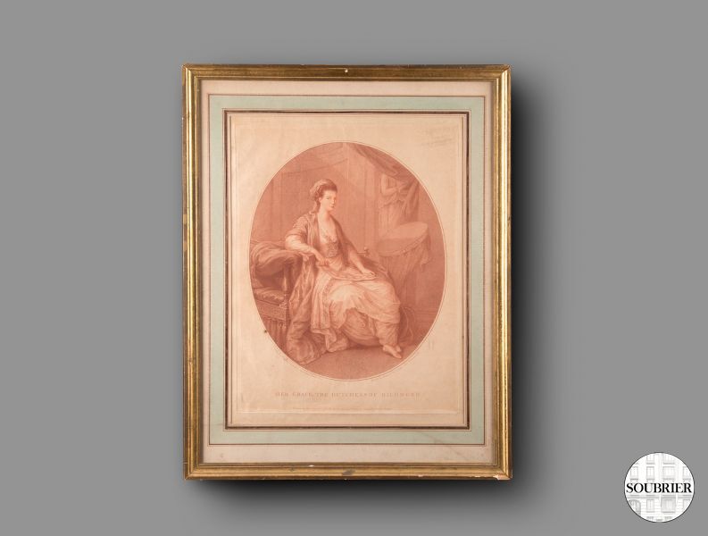 Portrait of the dutchess of Richmond