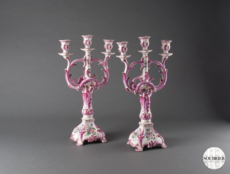 Pair of Candlesticks eighteenth copy