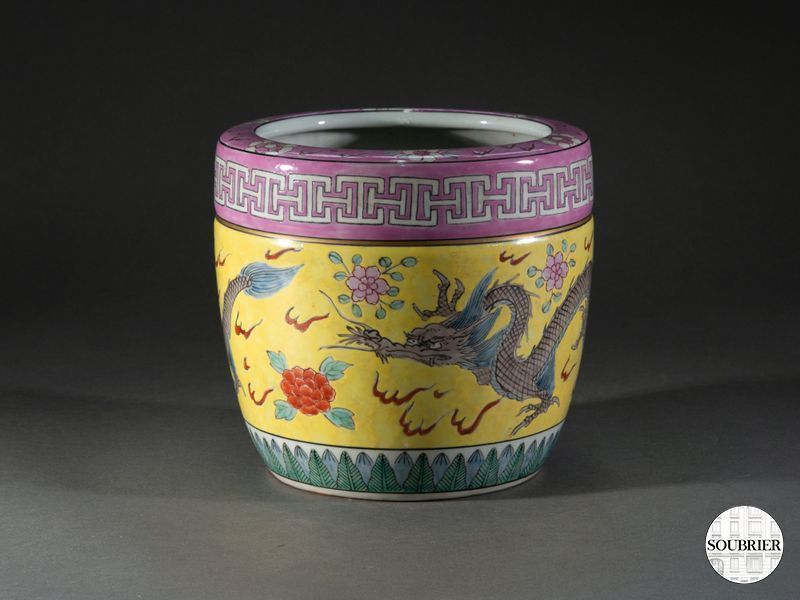 Cache pot porcelaine