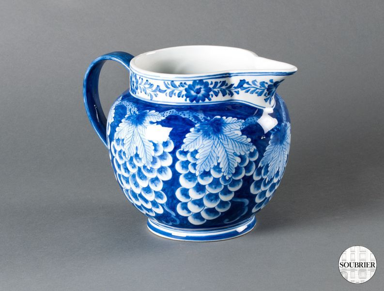 Large porcelain pitcher