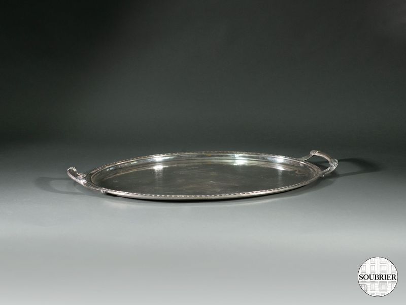 Service à thé en métal argenté