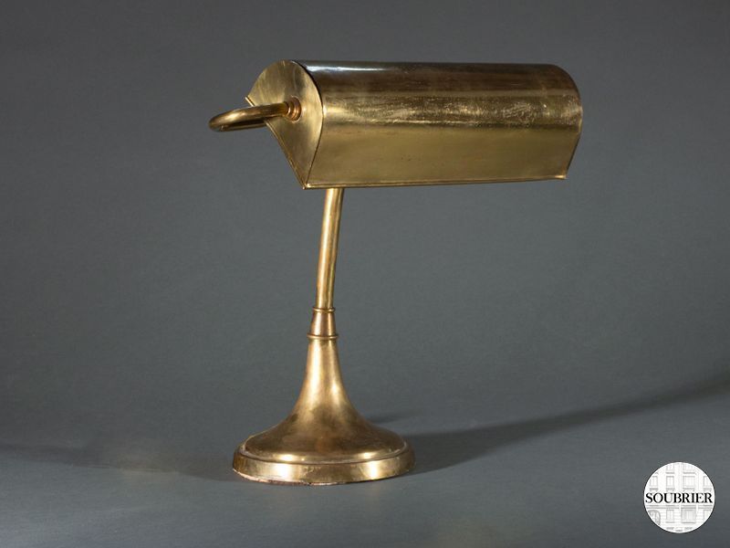 Lampe bureau bronze 