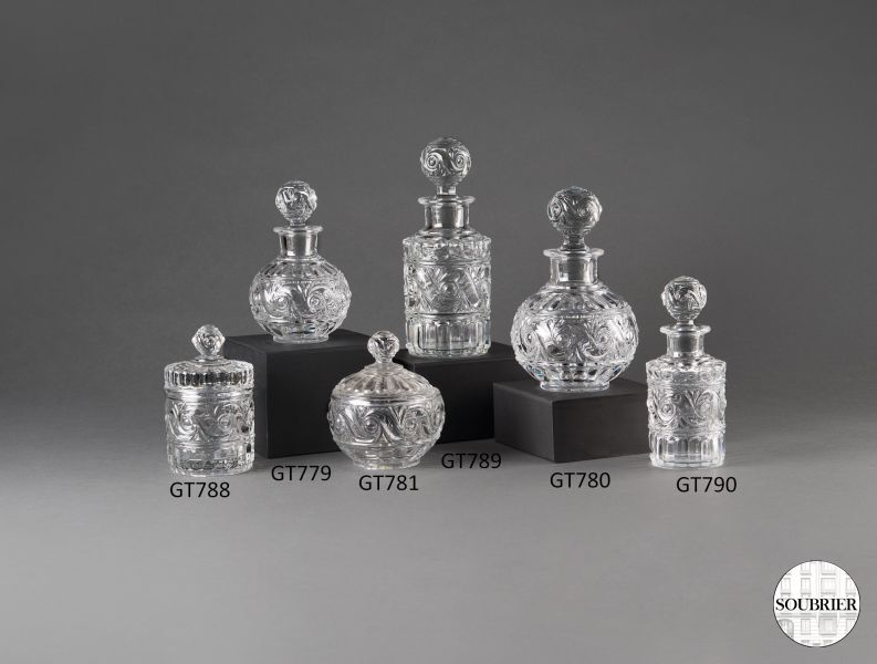 Garniture de toilette Baccarat