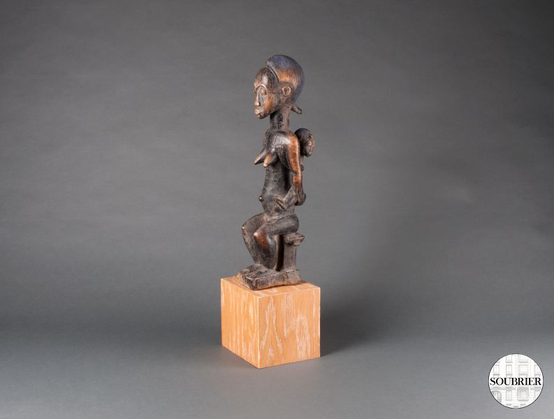 Statuette femme africaine