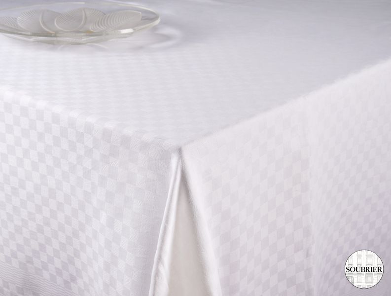 Damask tablecloth