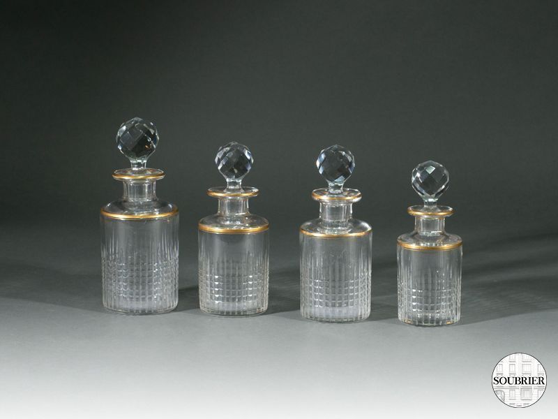 Flacon cristal plus bouchon